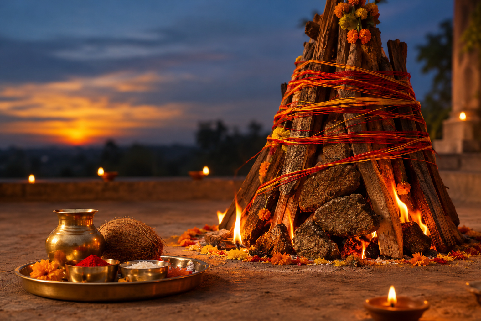 Holika Dahan Puja