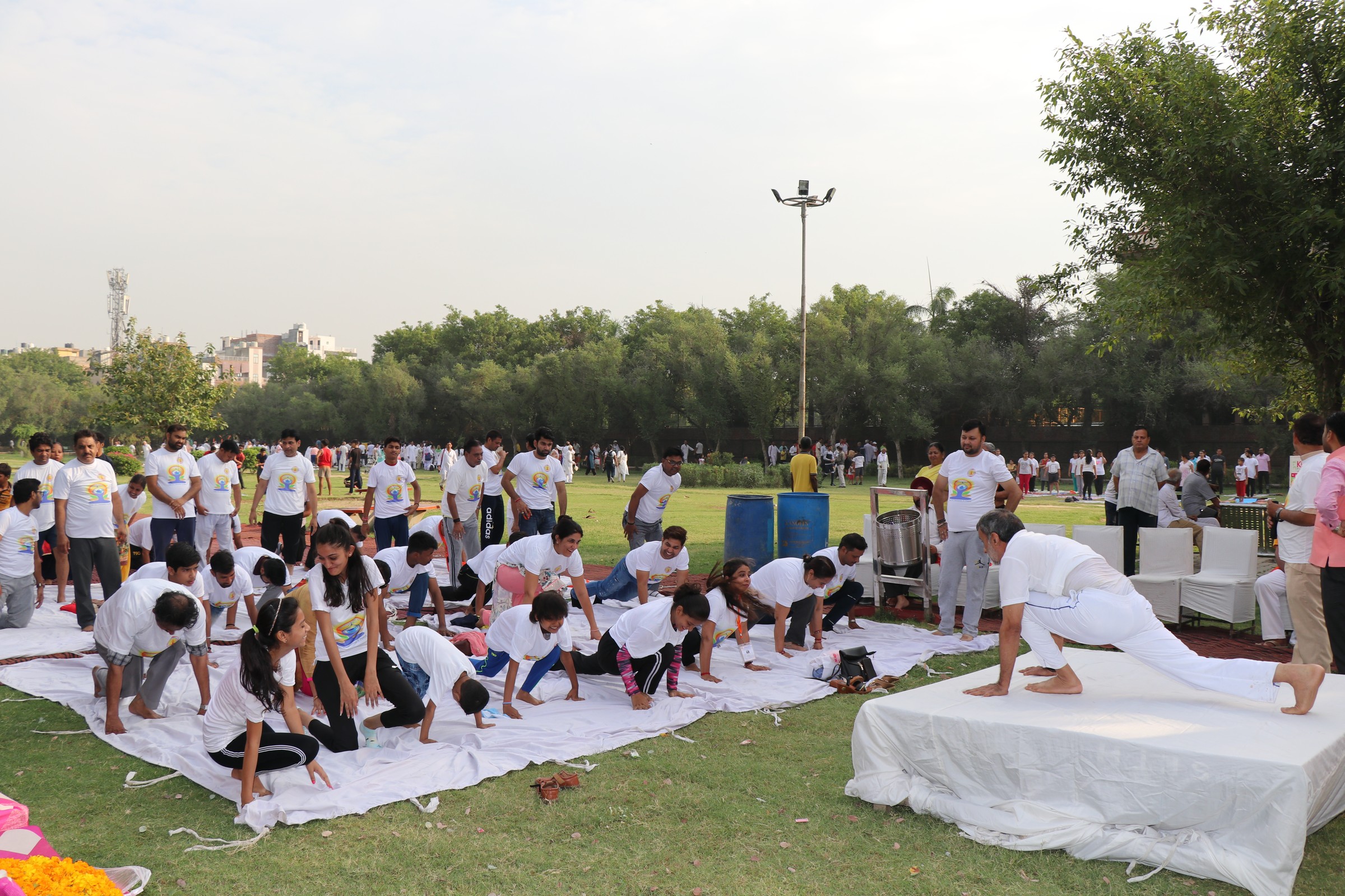 Group Practice — International Yoga Day 2019